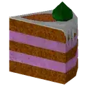 Slice of "Carrot" Cake