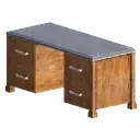 Office Desk with Drawers